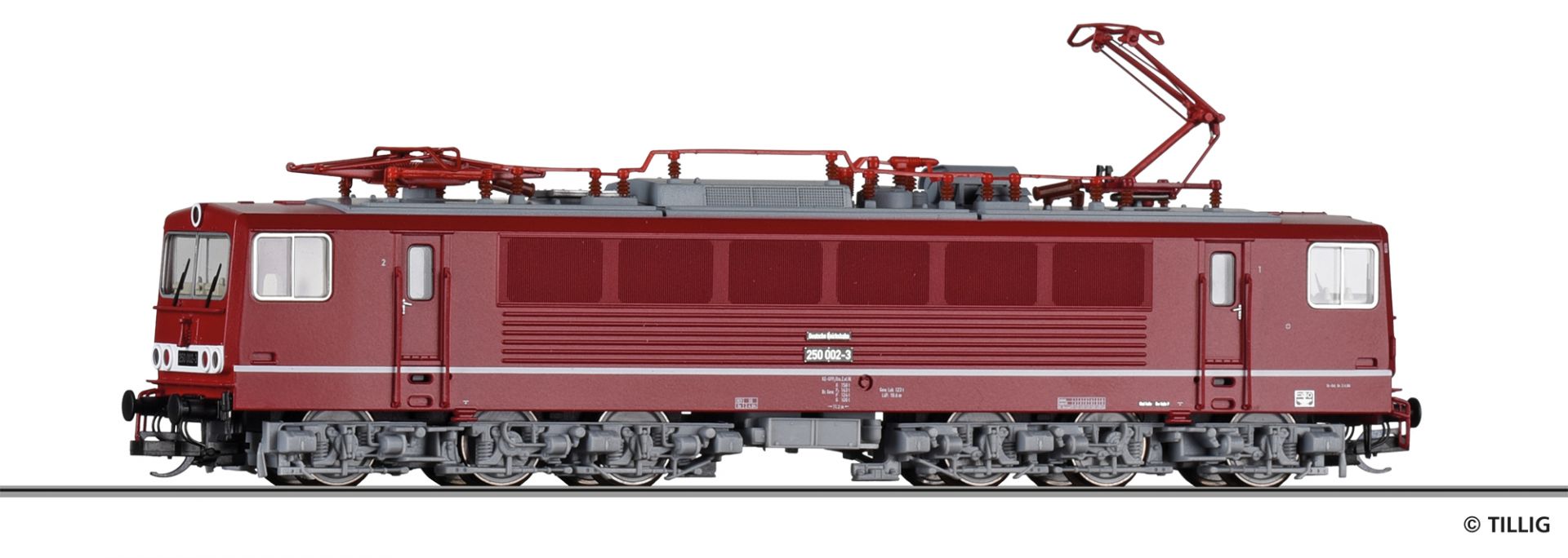 Tillig 04333 TT E-Lok BR 250 002-3 DR Ep.IV SONDERSERIE