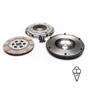 1.8T Kupplungs Kit längsverbaut mit 9 Pad Sintermetallscheibe, Einmassen, Sachs Performance Druckplatte 700nm