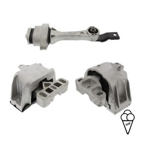 1.8T Motorlager Komplett Set für 5Gang – 6Gang + Drehmomentstütze Golf4 Basis