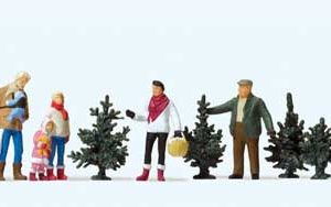 Preiser HO Weihnachtsbaumverkauf