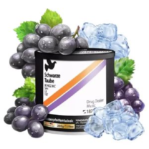 187 Strassenbande Schwarze Taube 200g Shisha Tabak