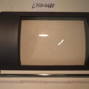 FEUERRAUMTÜR KPL GUSSGRAU MIT GLASSCHEIBE