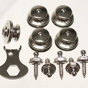 LOXX-Knöpfe silber 5 Stk