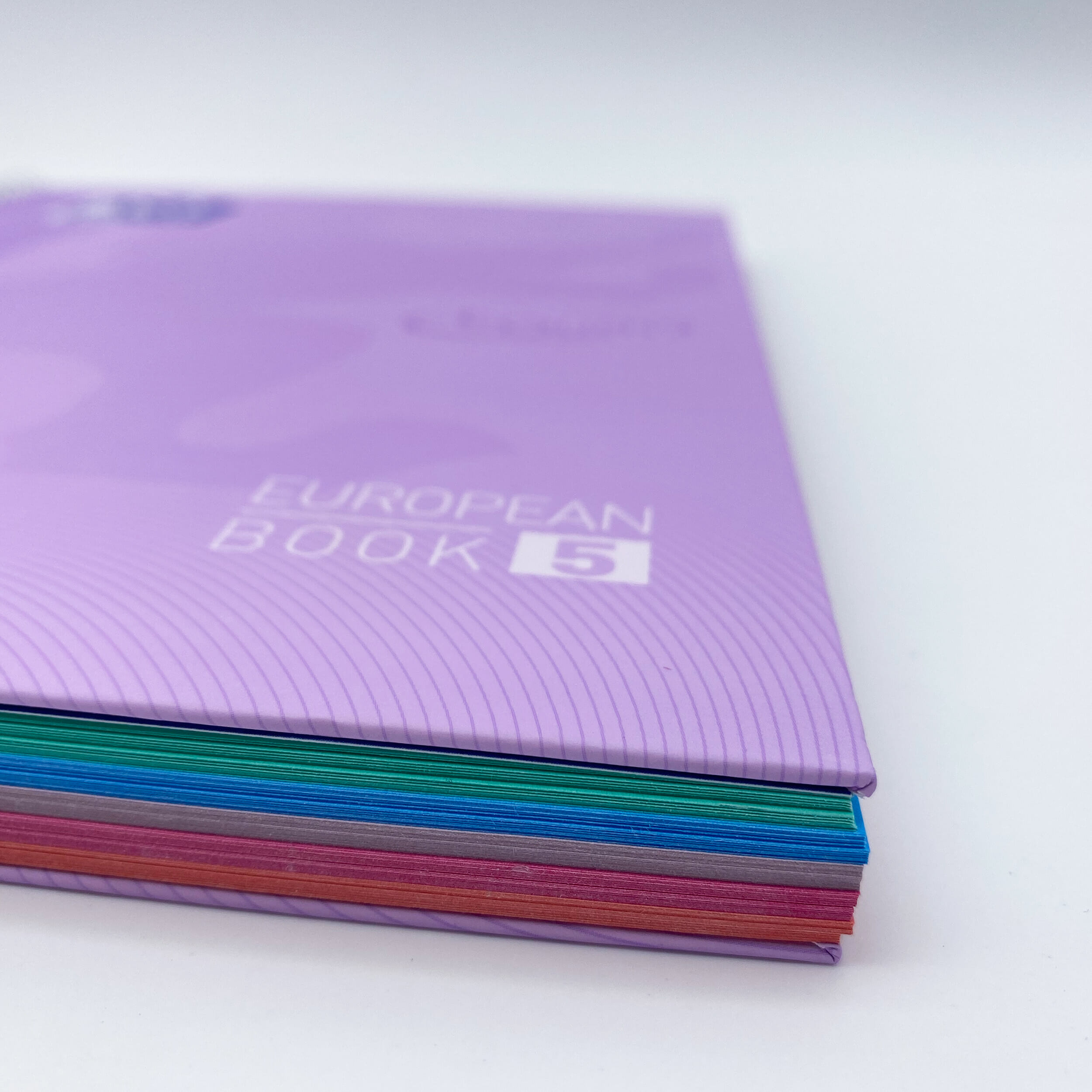 OXFORD EUROPEAN BOOK 5 Collegeblock mit Rand für 5 Fächer Dotted Flieder – Bild 8