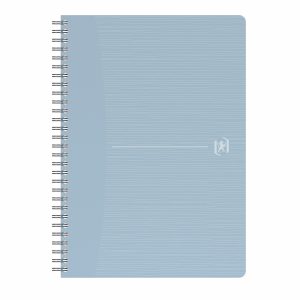 OXFORD Rec’up Umweltfreundliches Notizbuch Kariert Himmelblau