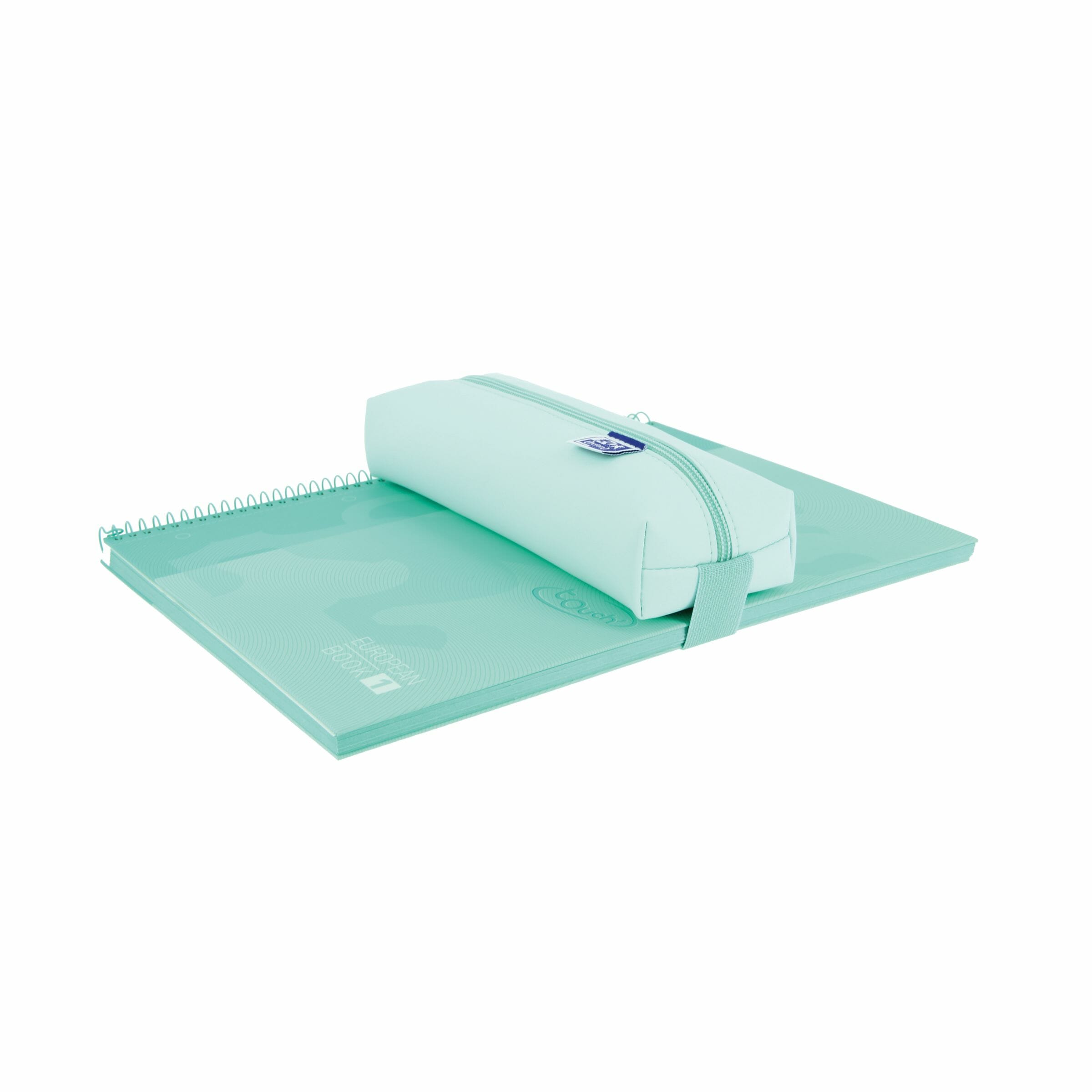 Oxford Federmappe Medium Rechteckig Pastell Blau – Bild 2