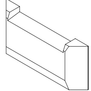 Wand aus hitzebeständiges Stoffe