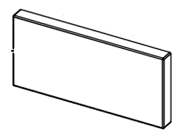 Original MCZ Untere Rückwand aus Alutec (41152004900)
