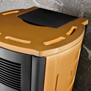 Seitliche Keramik Old Amber