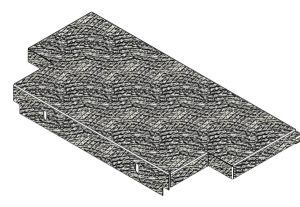 Stoßdämpfersgitter