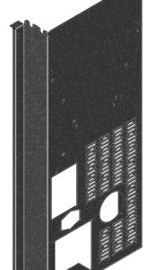 Aussenrückwand aus Edelstahl