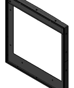 Doppelrahmen Feuertür