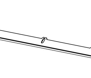 Haltebügel für Scheibebefestigung für Glaskeramikscheibe