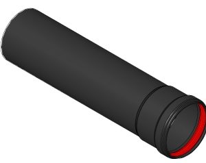 Rauchrohr Ø 80 mit Dichtung