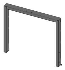 T?rrahmen Ausf?hrung Schwarz lackiert