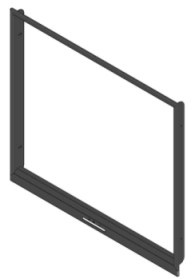 Schwarzer Au?enrahmen