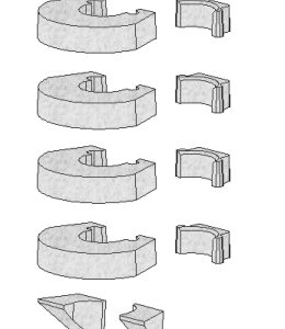 Speicher feuerfeste Bauteilegruppe