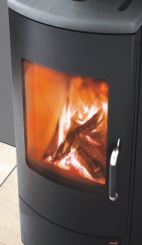 Rahmen Feuertür Ausführung Schwarz lackiert