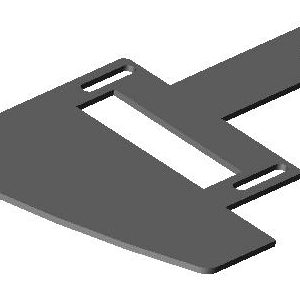 Vernickelter Einstellhebel Primärluft