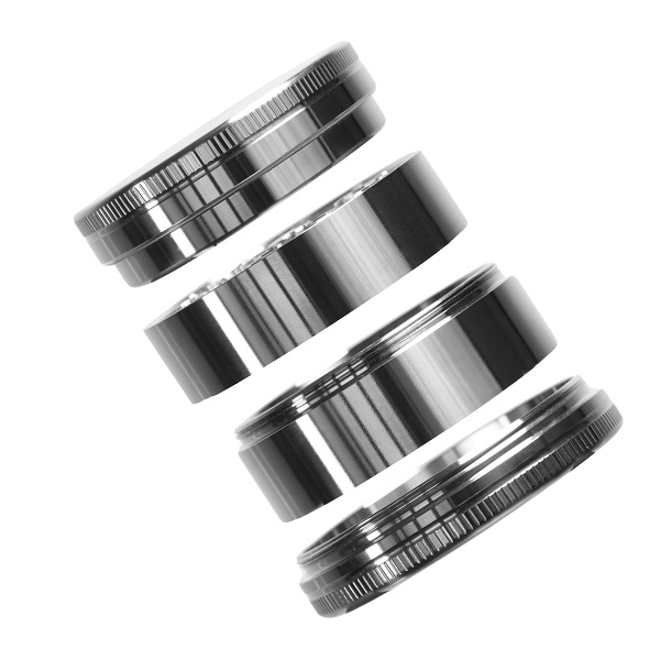 Lucid Glass Edelstahl Grinder 4 Part 63mm – Bild 3