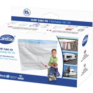 Carebag Nachfülltüten für Cleanis Falttoilette, 12 Stück mit Einleger