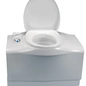 Elektrische Cassettentoilette C 403-L – Weiß – Links