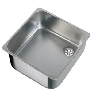 Edelstahlspüle quadratisch