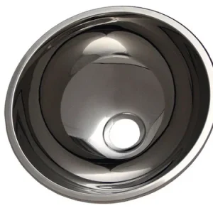 Spüle Edelstahl rund 26cm