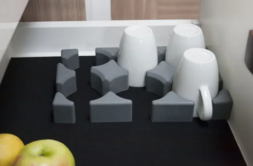 Purvario Glas-/Tassenhalter niedrig – 6er Set – Bild 2