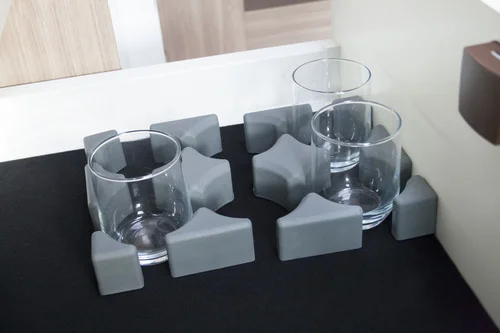 Purvario Glas-/Tassenhalter niedrig – 6er Set – Bild 3