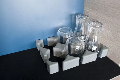 Purvario Glas-/Tassenhalter niedrig – 6er Set – Bild 6