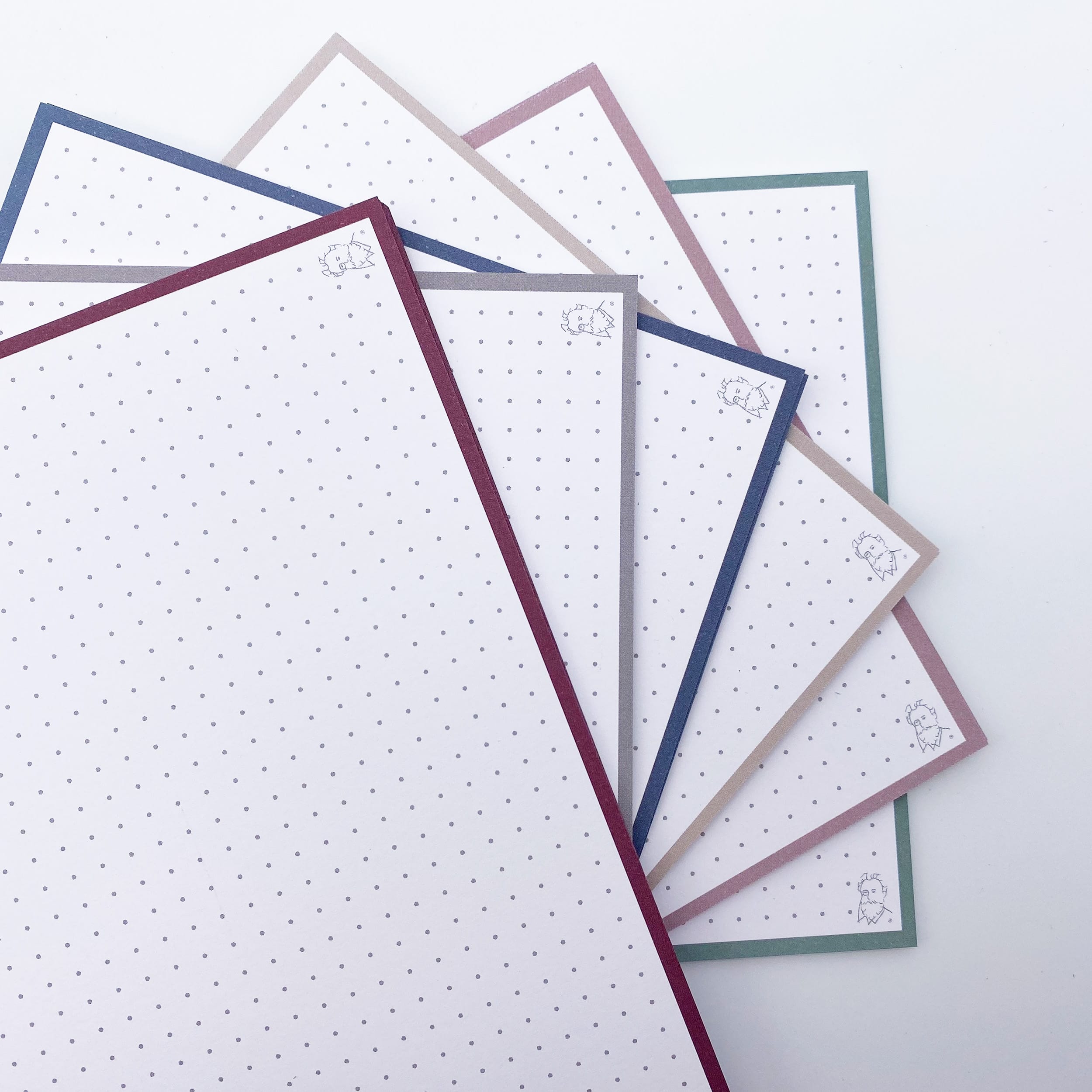 Leitner Flashcards Karteikarten A5 Dotted Altrosa – Bild 8