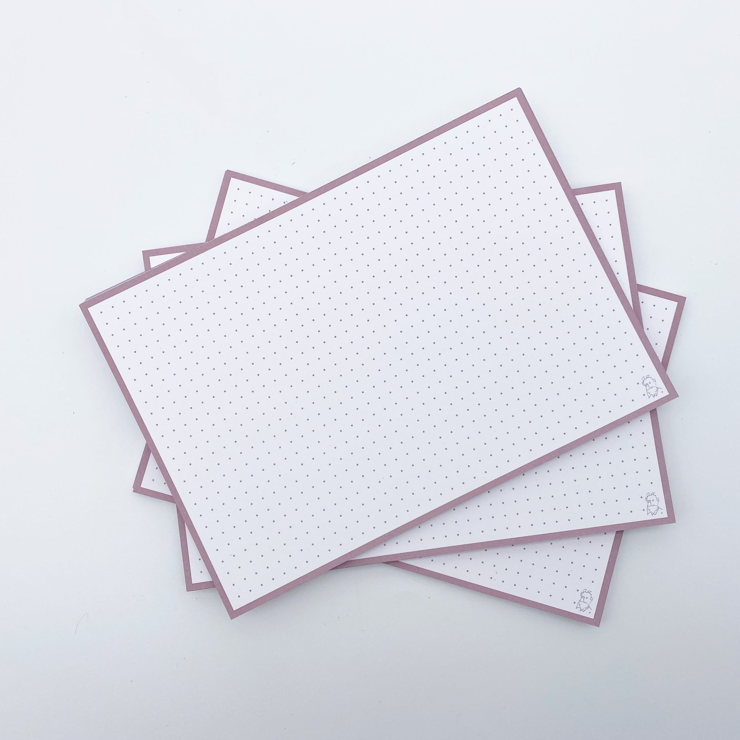 Leitner Flashcards Karteikarten A5 Dotted Altrosa – Bild 7