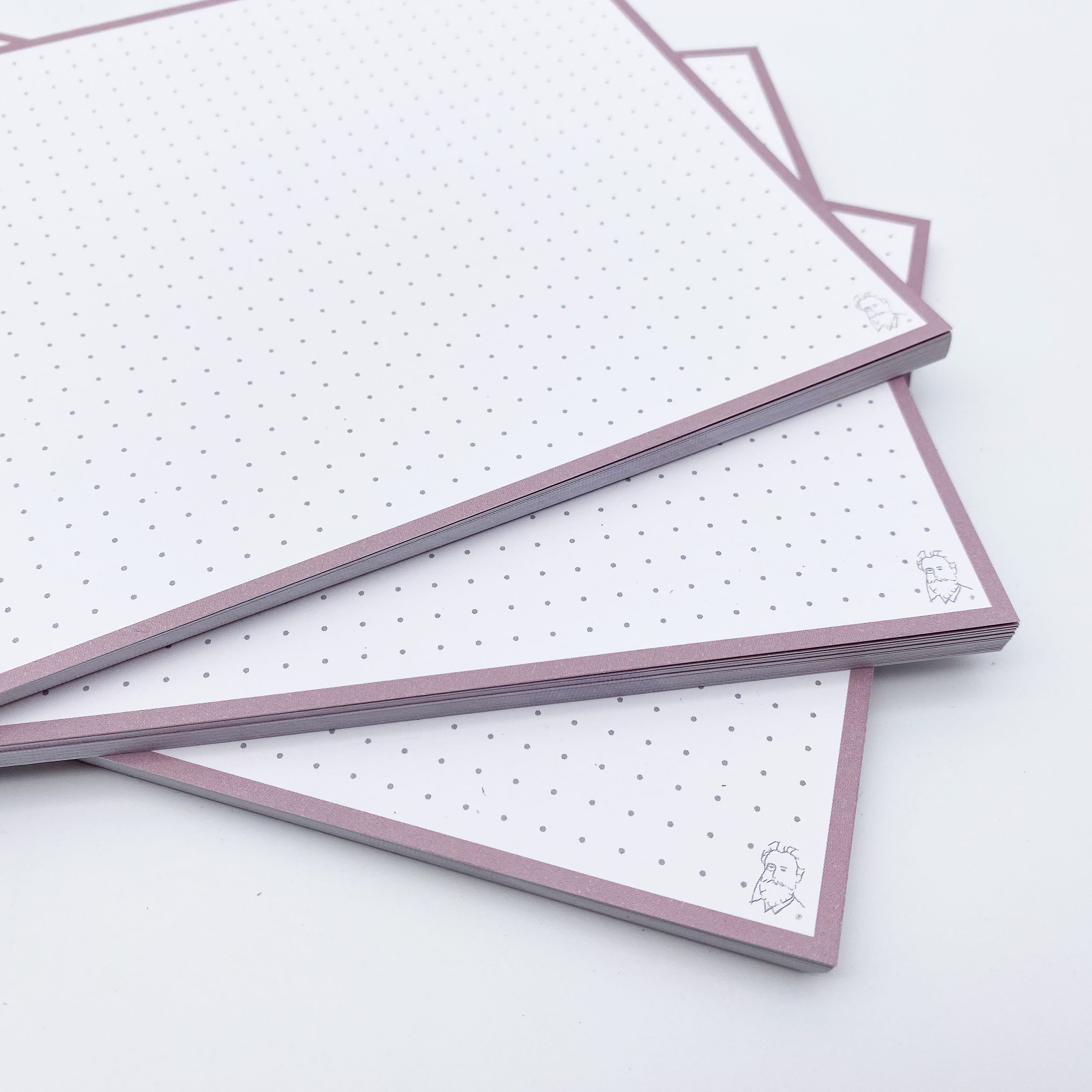 Leitner Flashcards Karteikarten A5 Dotted Altrosa – Bild 6