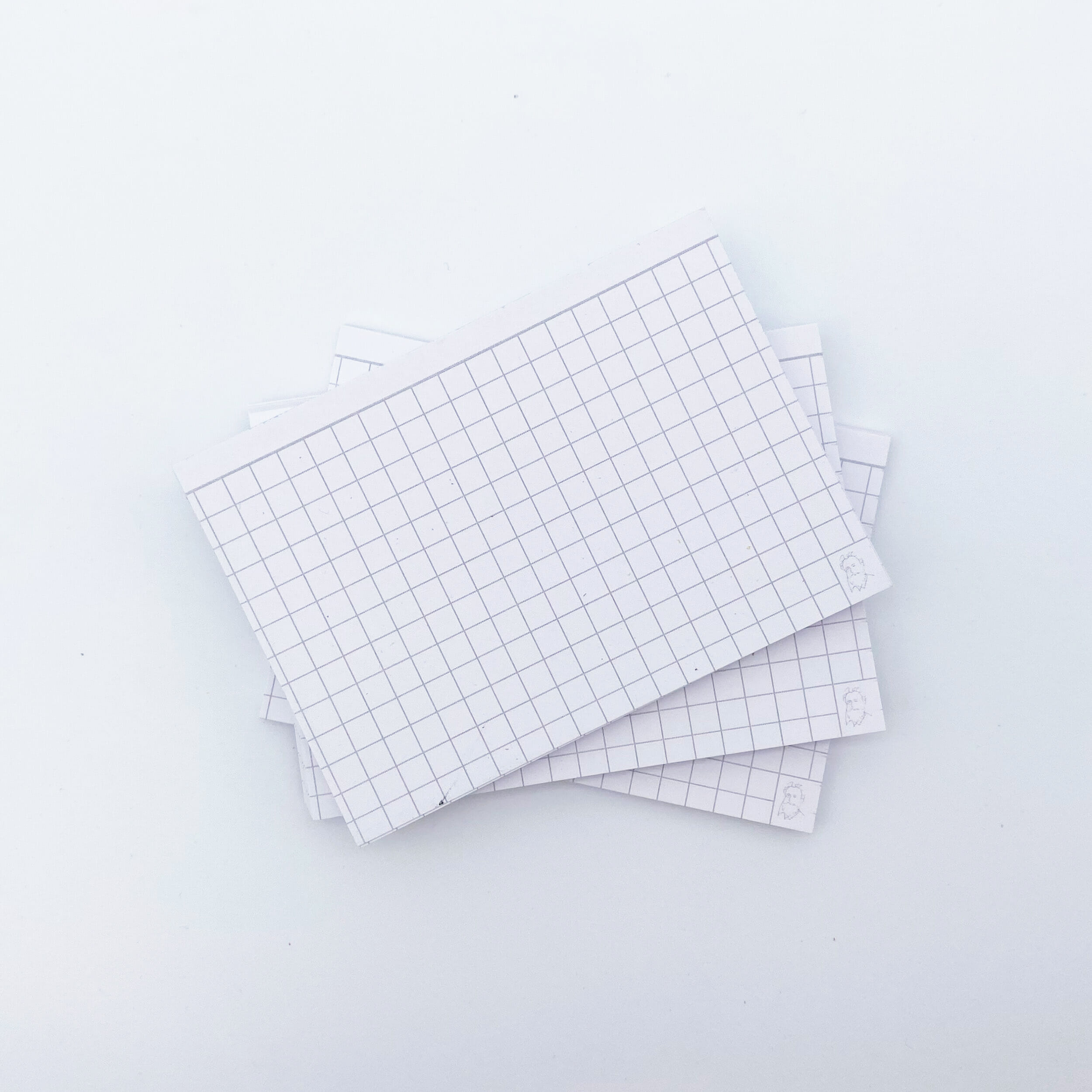 Leitner Flashcards Karteikarten A7 Klassisch Kariert – Bild 2