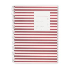 ANCOR Premium Hardcover Collegeblock A4 STILL Rot Kariert