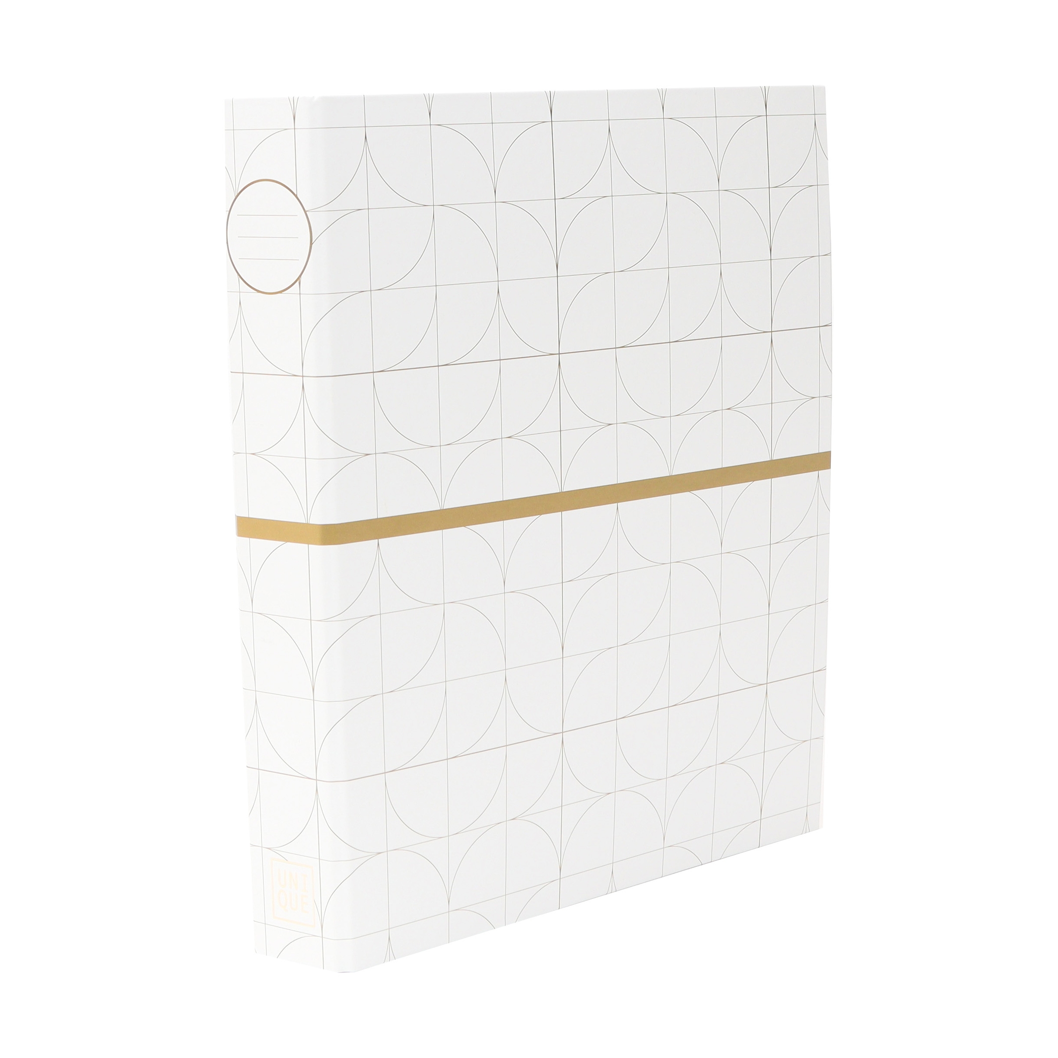 ANCOR Ringbuchordner Rückenbreite 4cm Weiße Kreise – Bild 3