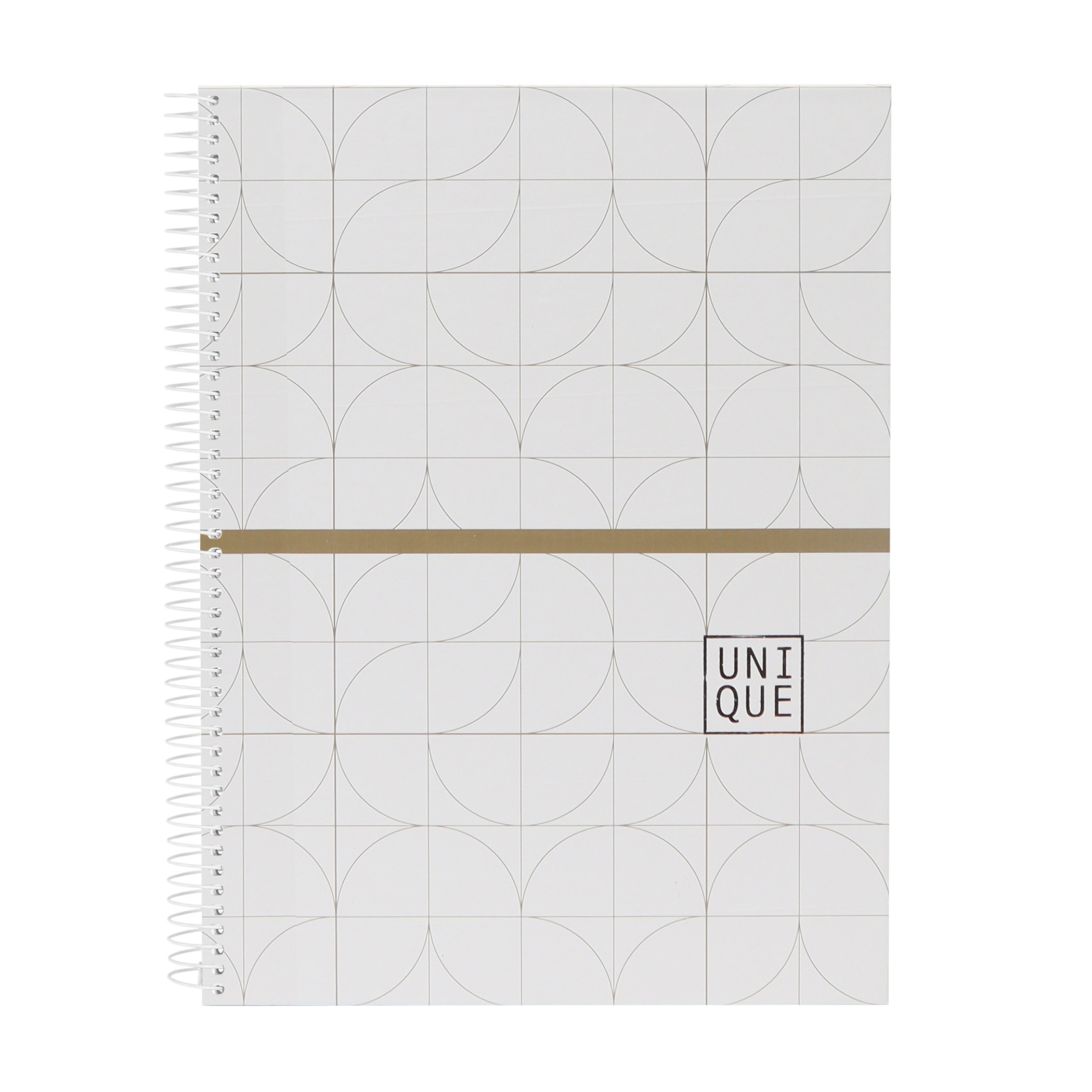 ANCOR Bullet Journal Notizbuch Unique Dotted Kreise Weiß