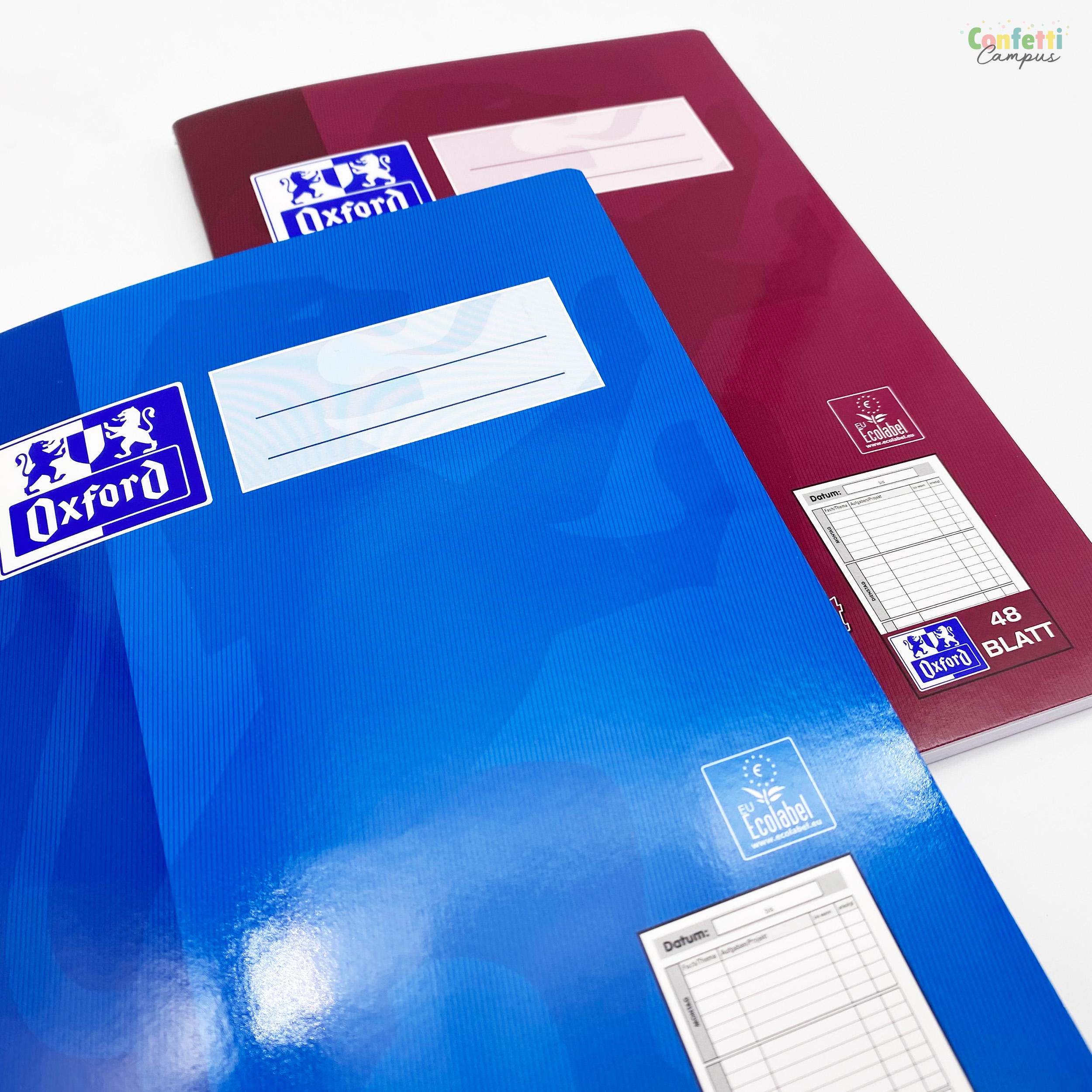 OXFORD Hausaufgabenheft A5 Pflaume – Bild 3