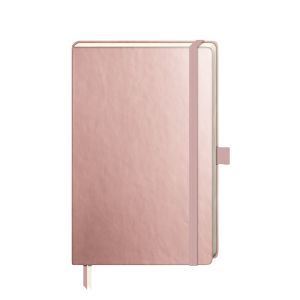 BRUNNEN Kompagnon Notizbuch Dotted Roségold