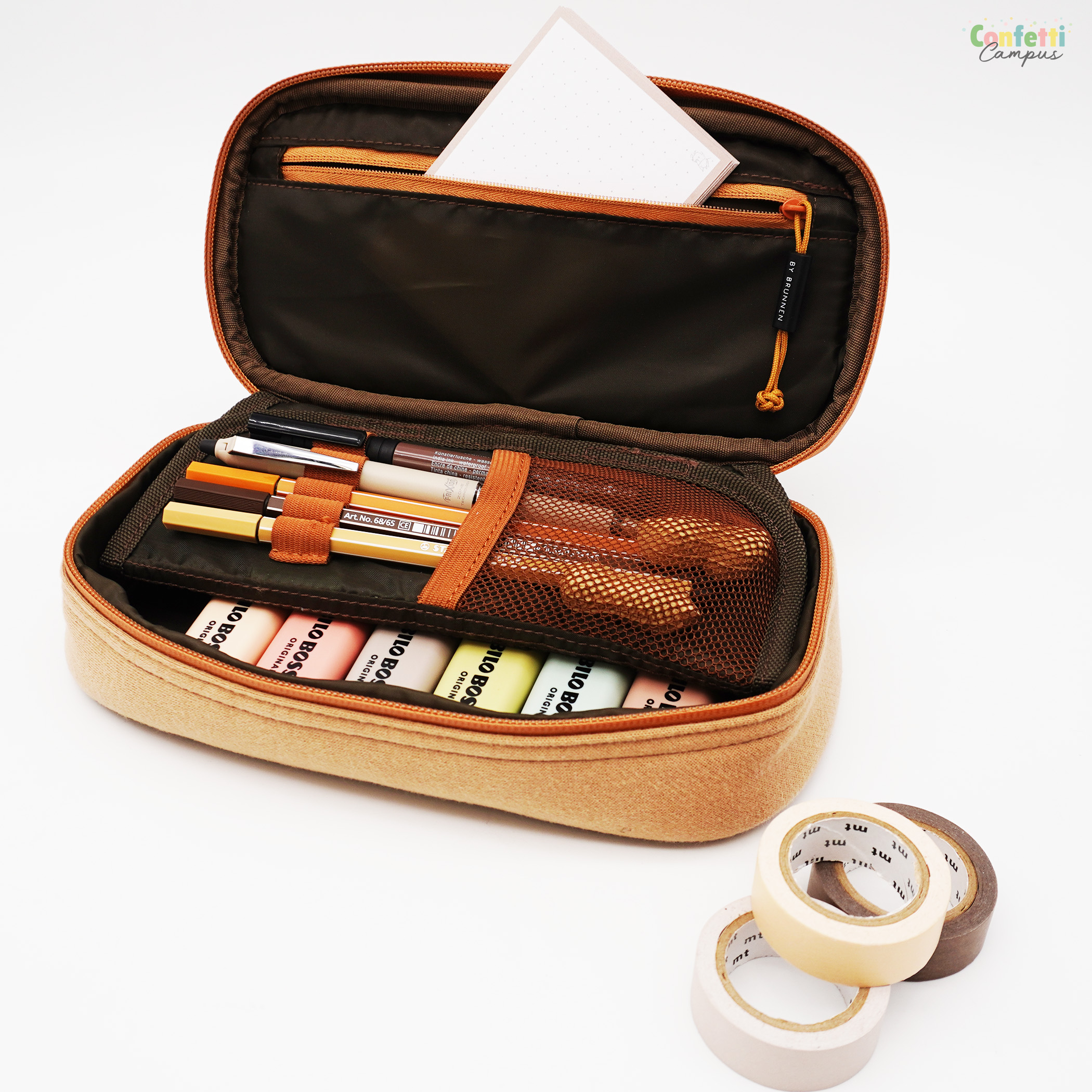 BRUNNEN s’maepp Federmappe XL Mocha – Bild 4