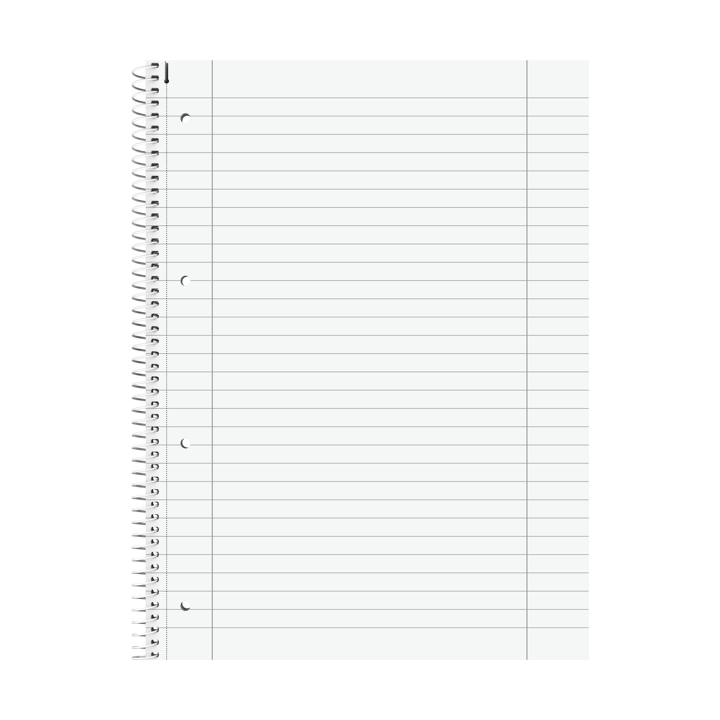 BRUNNEN PREMIUM STUDENT Collegeblock A4 Pastell Blau liniert – Bild 3