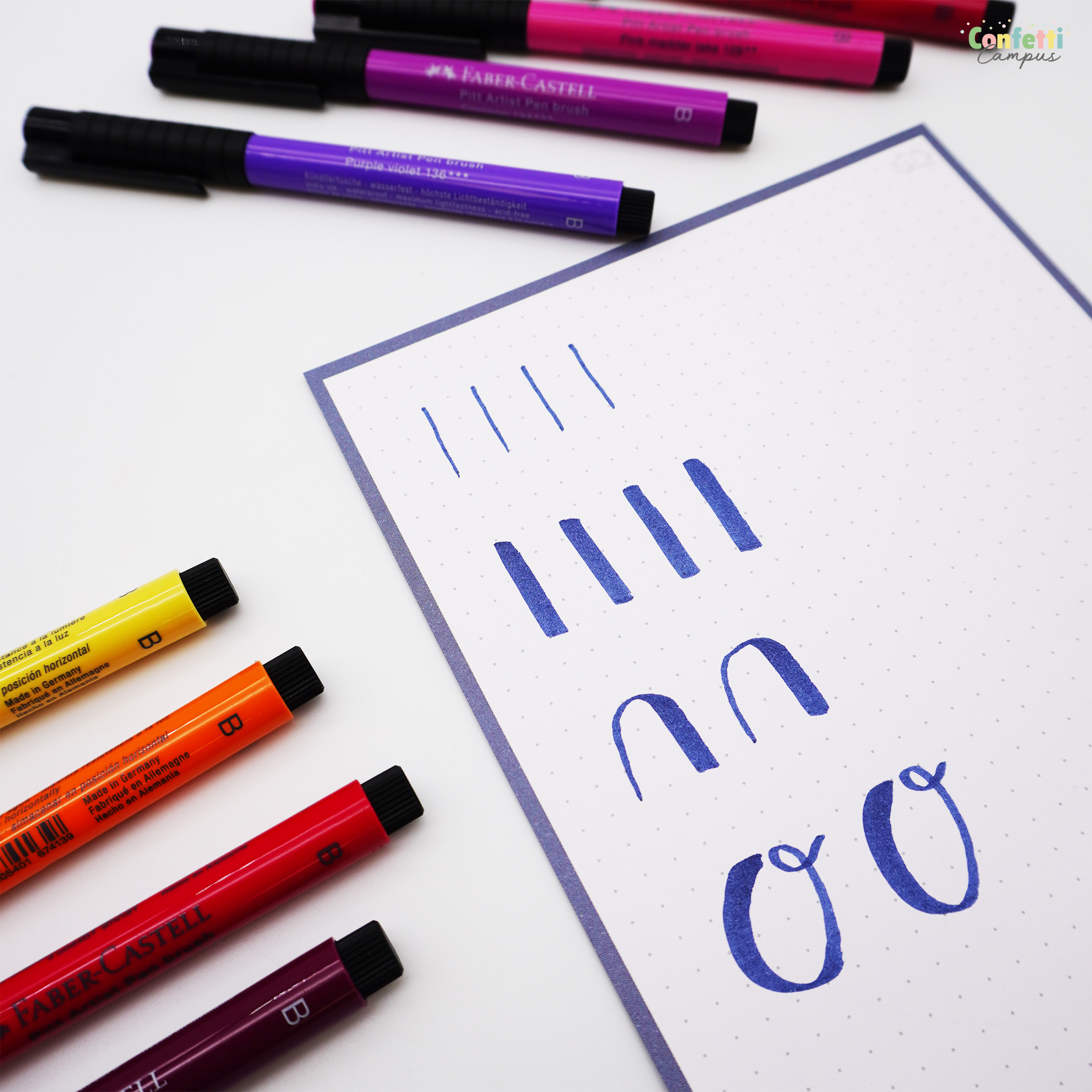 Faber Castell Pitt Artist Brushpen Einzelstift Grün – Bild 5