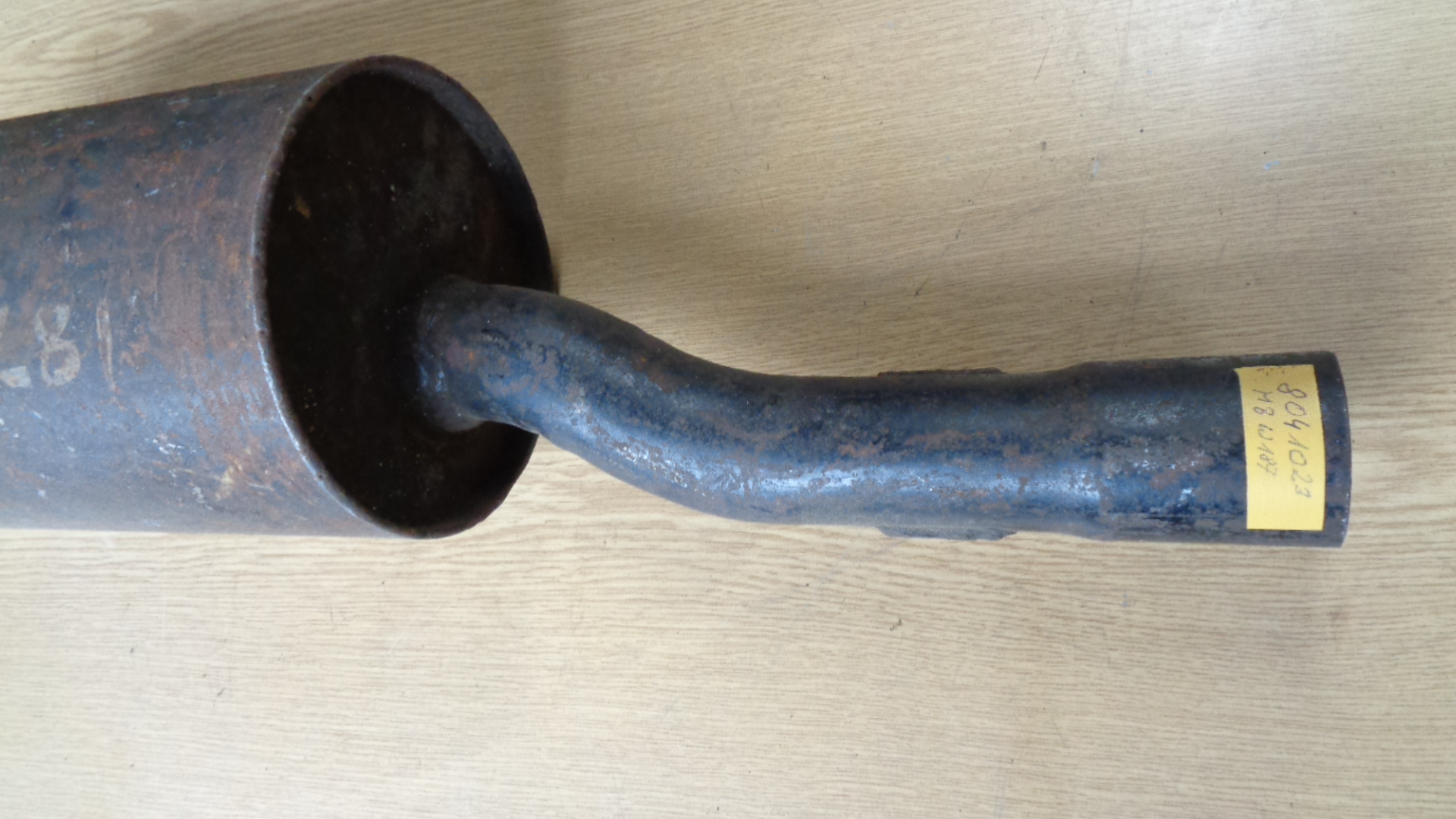 Auspufftopf, Endschalldämpfer für Mercedes 220 W187 – Bild 5