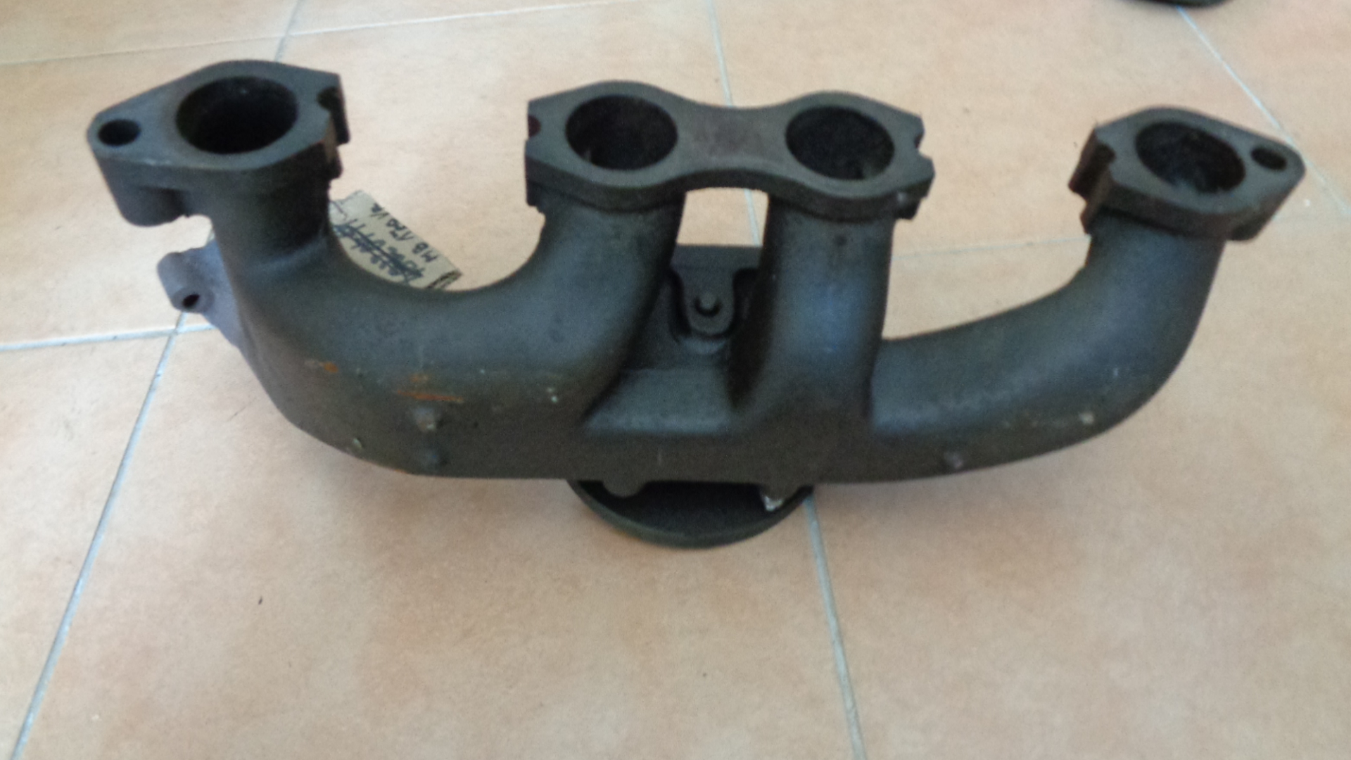 Auspuffkrümmer mit Heizklappe für Mercedes 170 Va, Vb, S-D – Bild 3