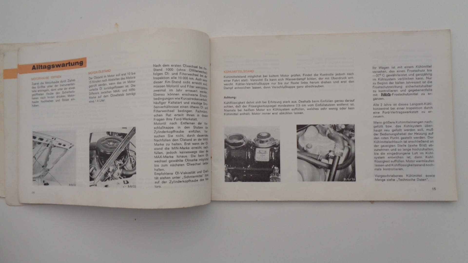 Bedienungsanleitung für Ford Taunus 12M – Bild 5