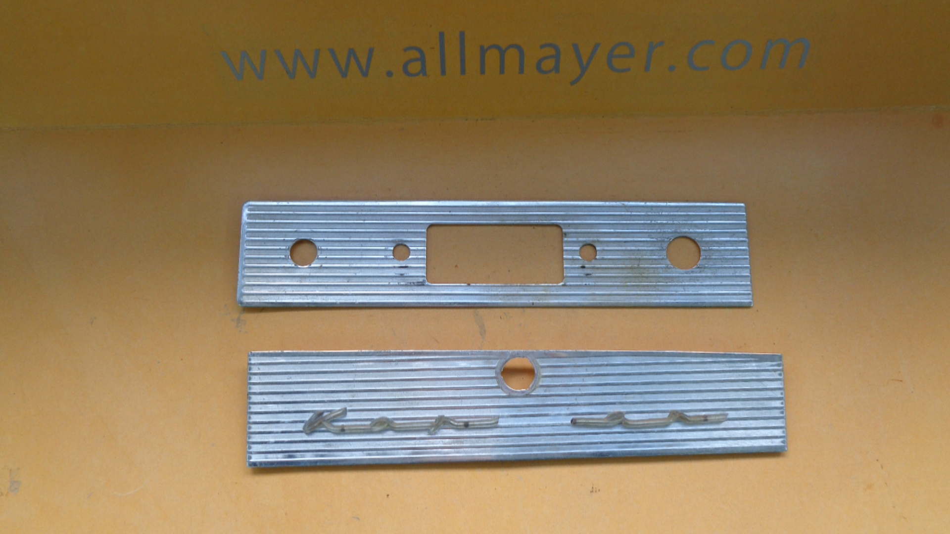 Alublenden Armaturenbrett für Opel Kapitän Bj. 61 – Bild 2