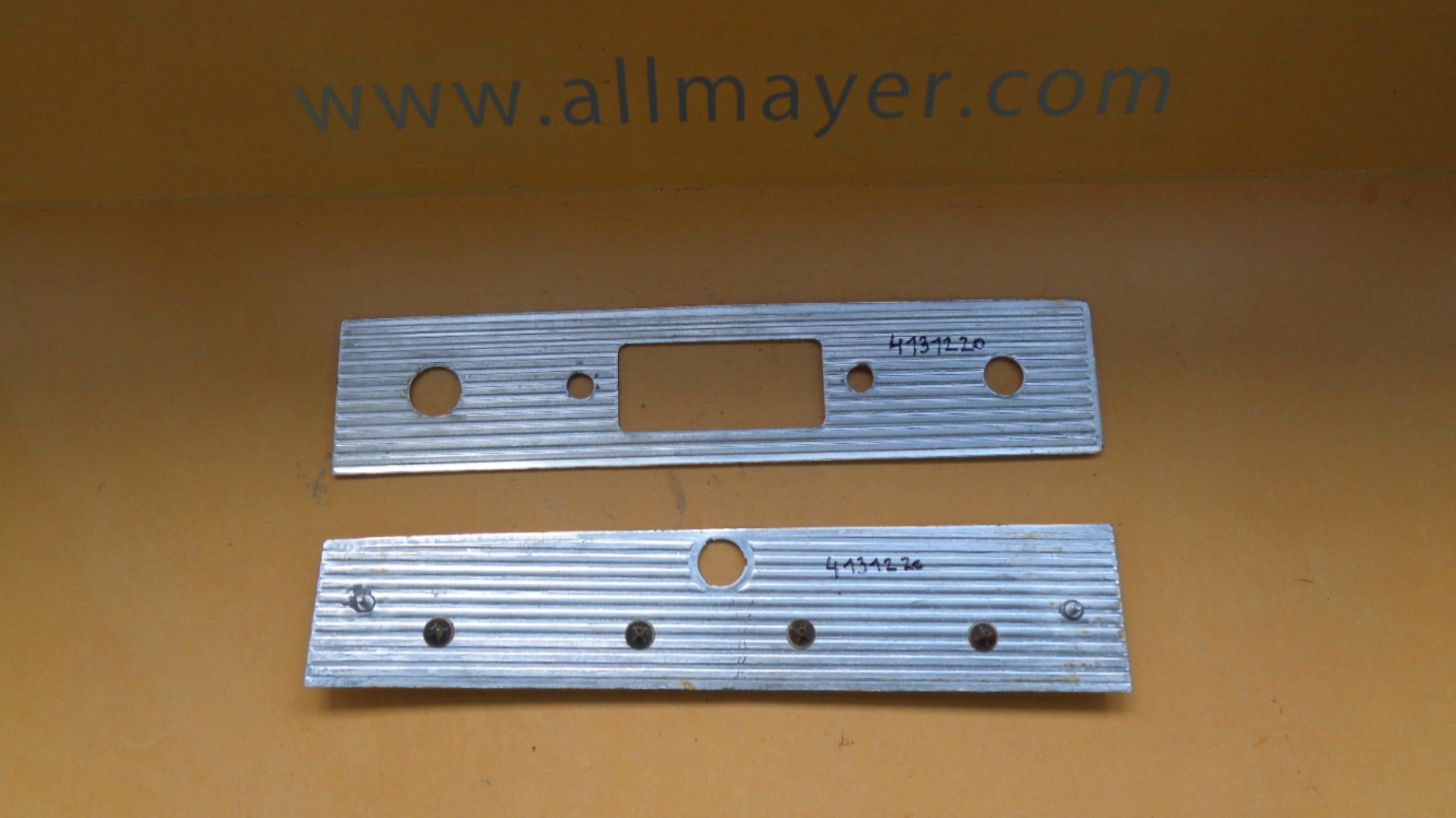 Alublenden Armaturenbrett für Opel Kapitän Bj. 61 – Bild 3