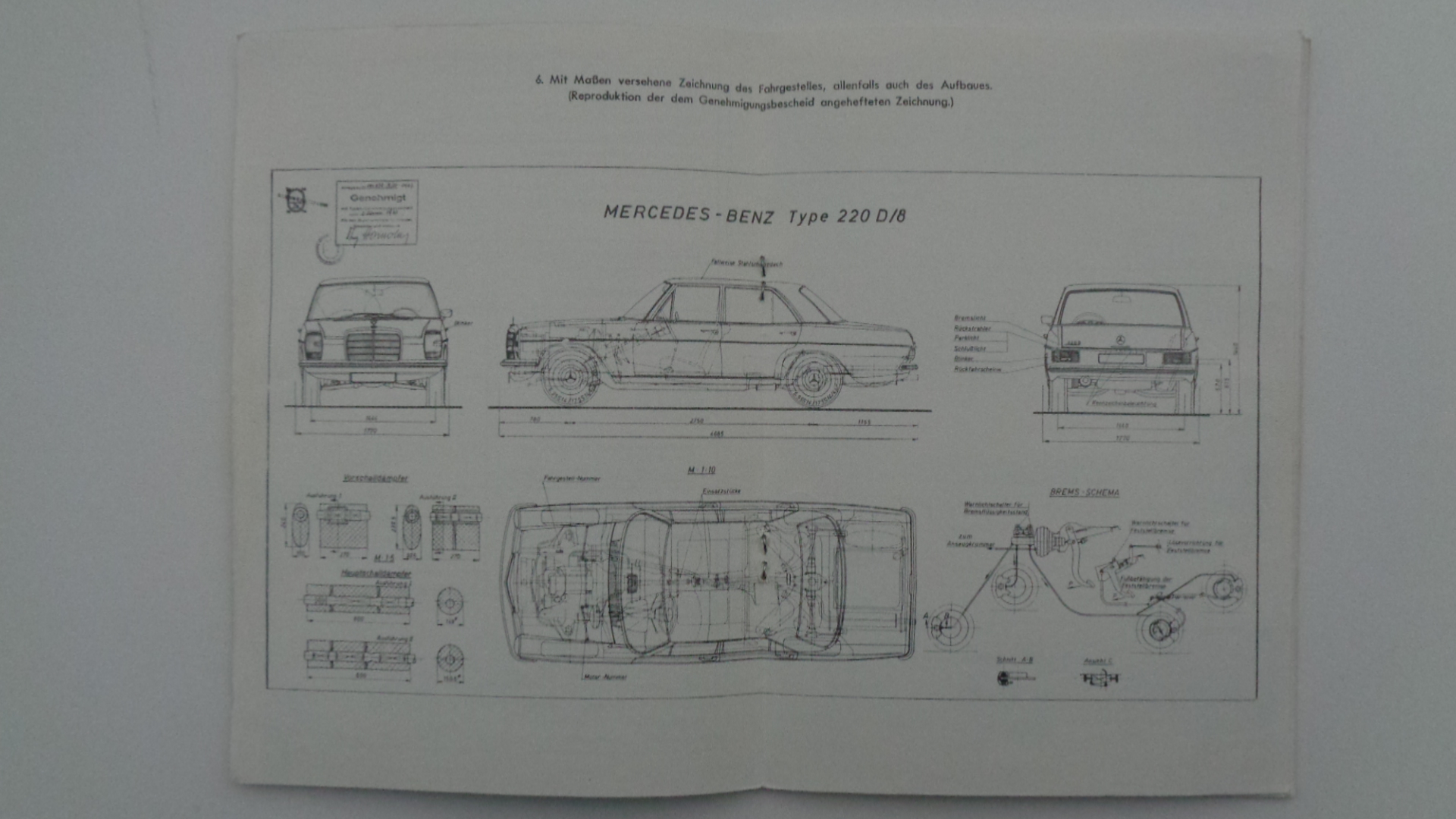 Mercedes 220D W115/8 – Bild 2