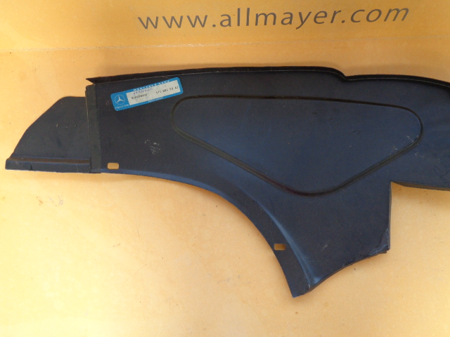 Schottwand, Trennwand links für Mercedes W111, W112 Coupe/Cabrio